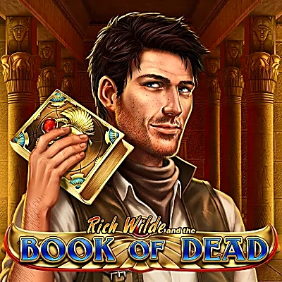 Book of Dead Egyptian-themed slot tile at Heart Bingo