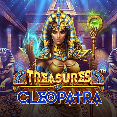 Treasures of Cleopatra Egyptian slot tile at Heart Bingo